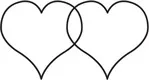 symbol dvě srdce